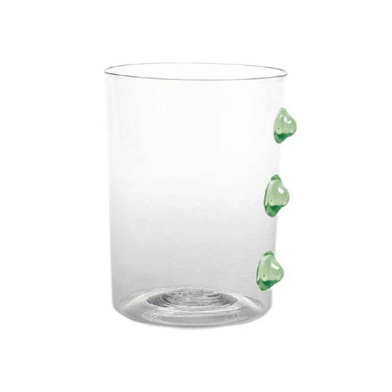 37 cl - Petoni Bicchiere Acqua 3 Punti Verticali in Vetro Borosilicato - Set 6 Pezzi
