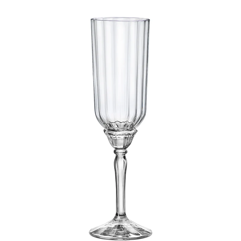 21 cl - Florian Calice Flute in Vetro - Set 6 Pezzi