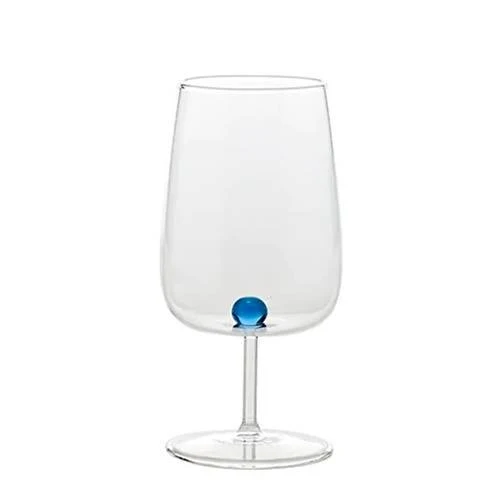 38 cl - Bilia Calice Vino Multiuso Bilia Colorata in Vetro Borosilicato - Set 6 Pezzi