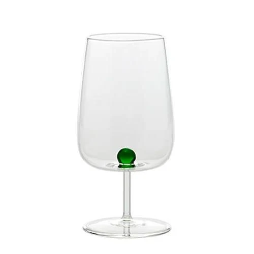 38 cl - Bilia Calice Vino Multiuso Bilia Colorata in Vetro Borosilicato - Set 6 Pezzi