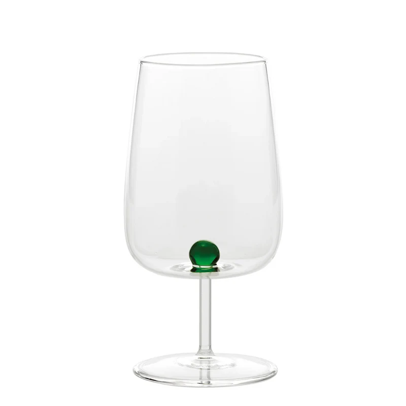 38 cl - Bilia Calice Vino Multiuso Bilia Colorata in Vetro Borosilicato - Set 6 Pezzi