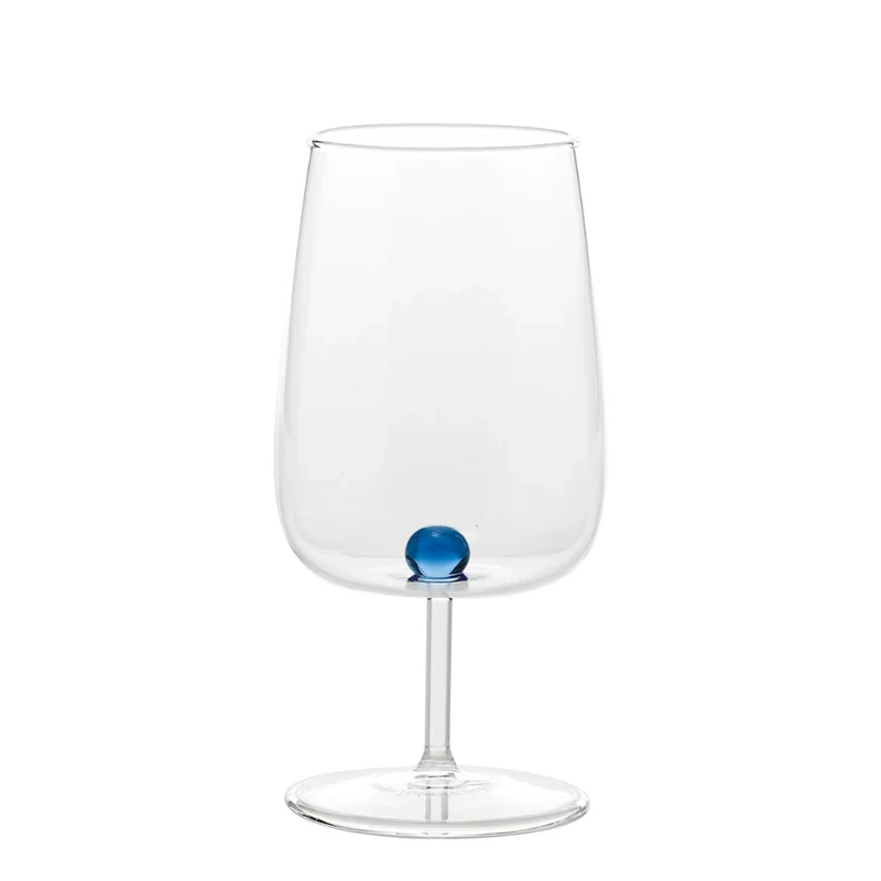 38 cl - Bilia Calice Vino Multiuso Bilia Colorata in Vetro Borosilicato - Set 6 Pezzi