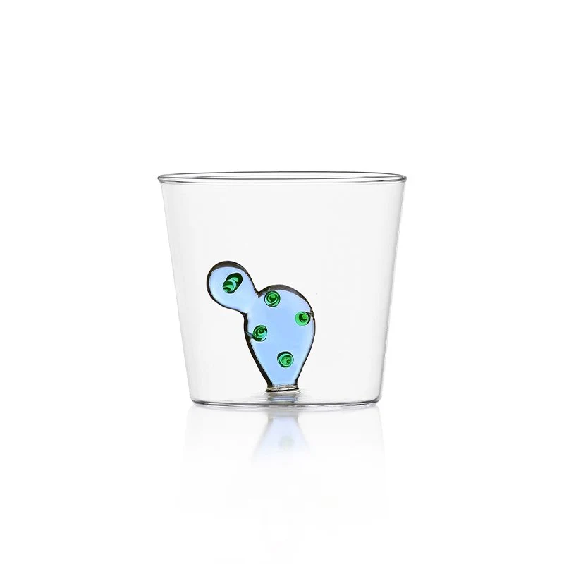 30 cl - Desert Plants Bicchiere Acqua in Vetro Borosilicato