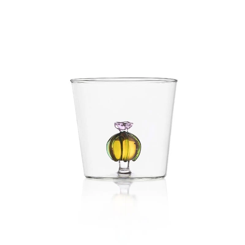 30 cl - Desert Plants Bicchiere Acqua in Vetro Borosilicato