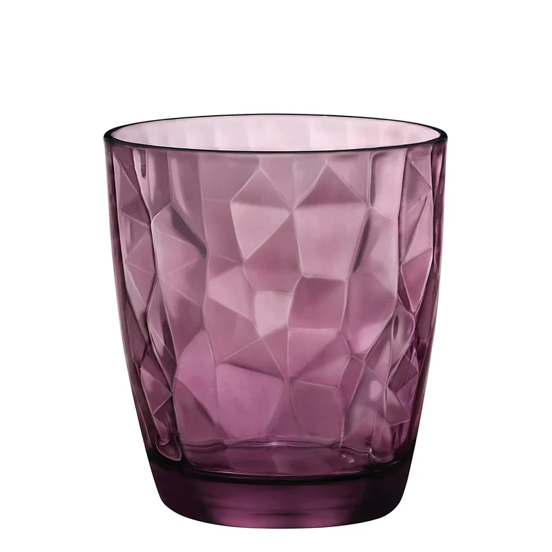 38.5 cl - Diamond Bicchiere Acqua in Vetro - Set 6 Pezzi