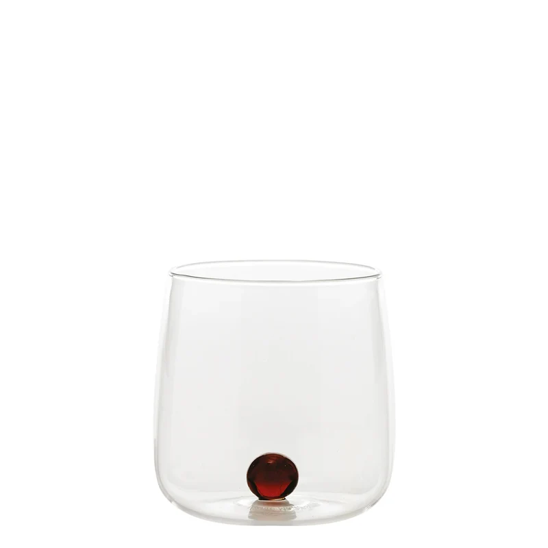 44 cl - Bilia Bicchiere Acqua Bilia Colorata in Vetro Borosilicato - Set 6 Pezzi