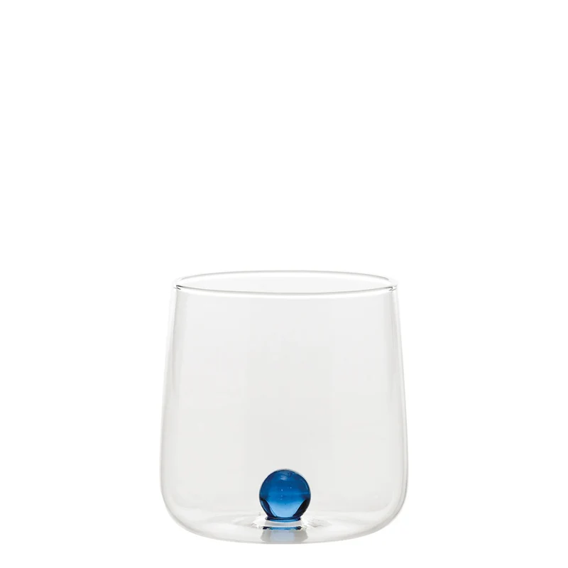 44 cl - Bilia Bicchiere Acqua Bilia Colorata in Vetro Borosilicato - Set 6 Pezzi