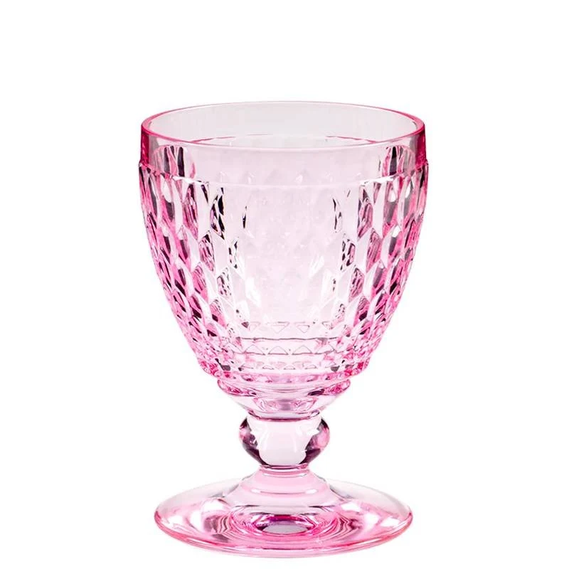 25 cl - Boston Calice Acqua in Vetro - Set 4 Pezzi