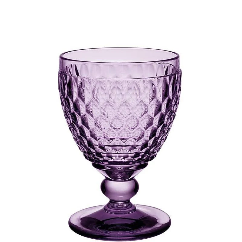 25 cl - Boston Calice Acqua in Vetro - Set 4 Pezzi